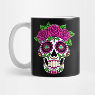 Flower Skull Floral Skeleton Mug